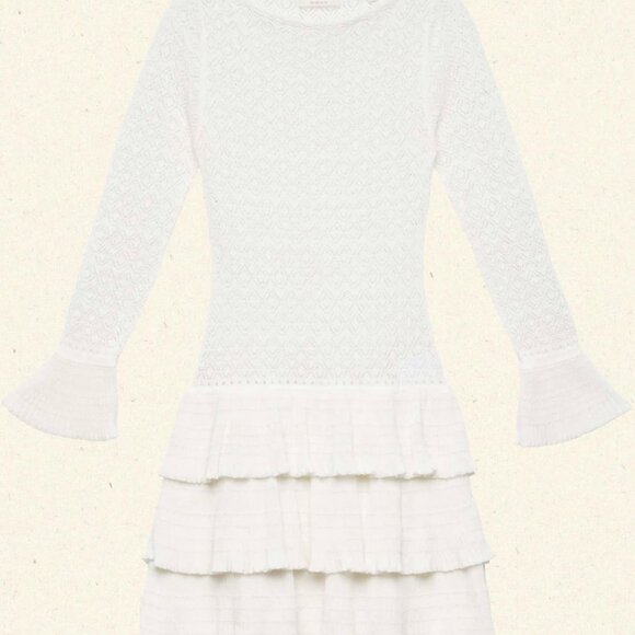 Doen Amelina Dress L Large Ivory - Picture 4 of 5